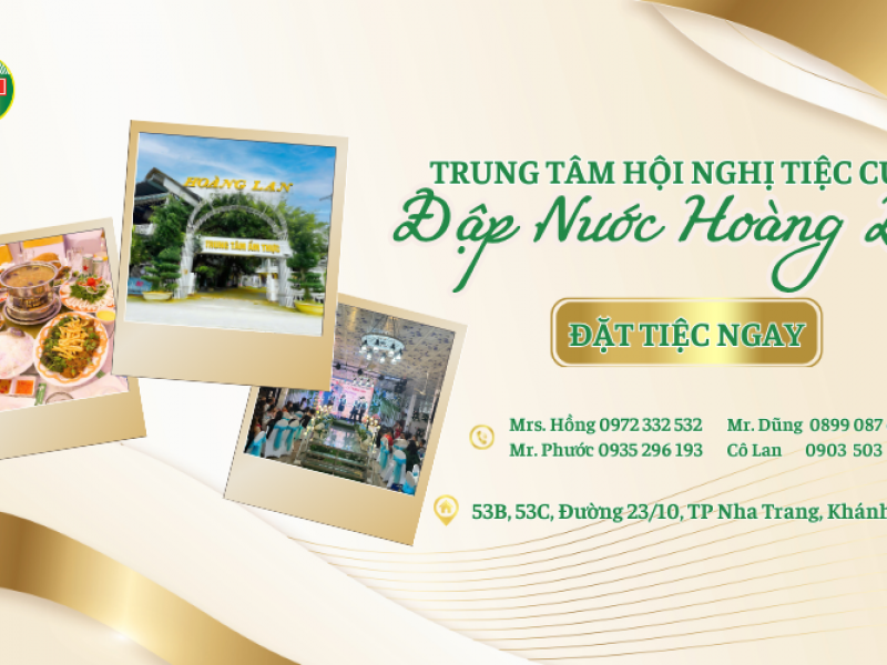 Tiệc cưới Đập Cưới Hoàng Lan