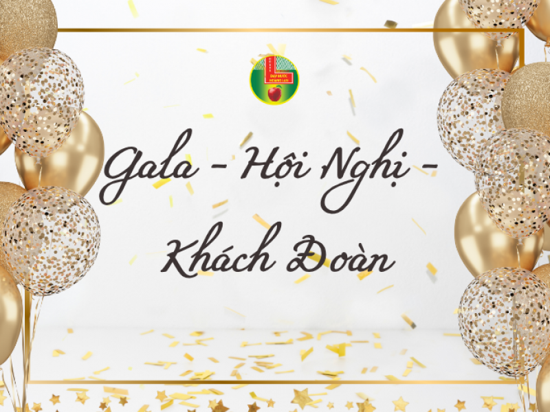 Gala - Hội Nghị - Khách Đoàn